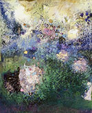 Marla Fields, Return to the Garden, 2008, 18 x 24, Acrylic on Paper