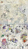 Marla Fields, Split, 2010, 16 x 29, Acrylic on Paper